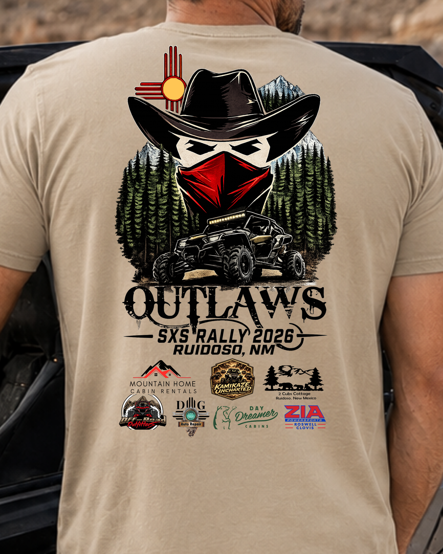 Outlaws SxS Rally 2026 Official Event Shirt