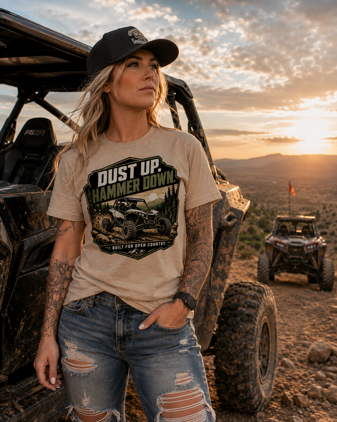 Dust Up. Hammer Down.