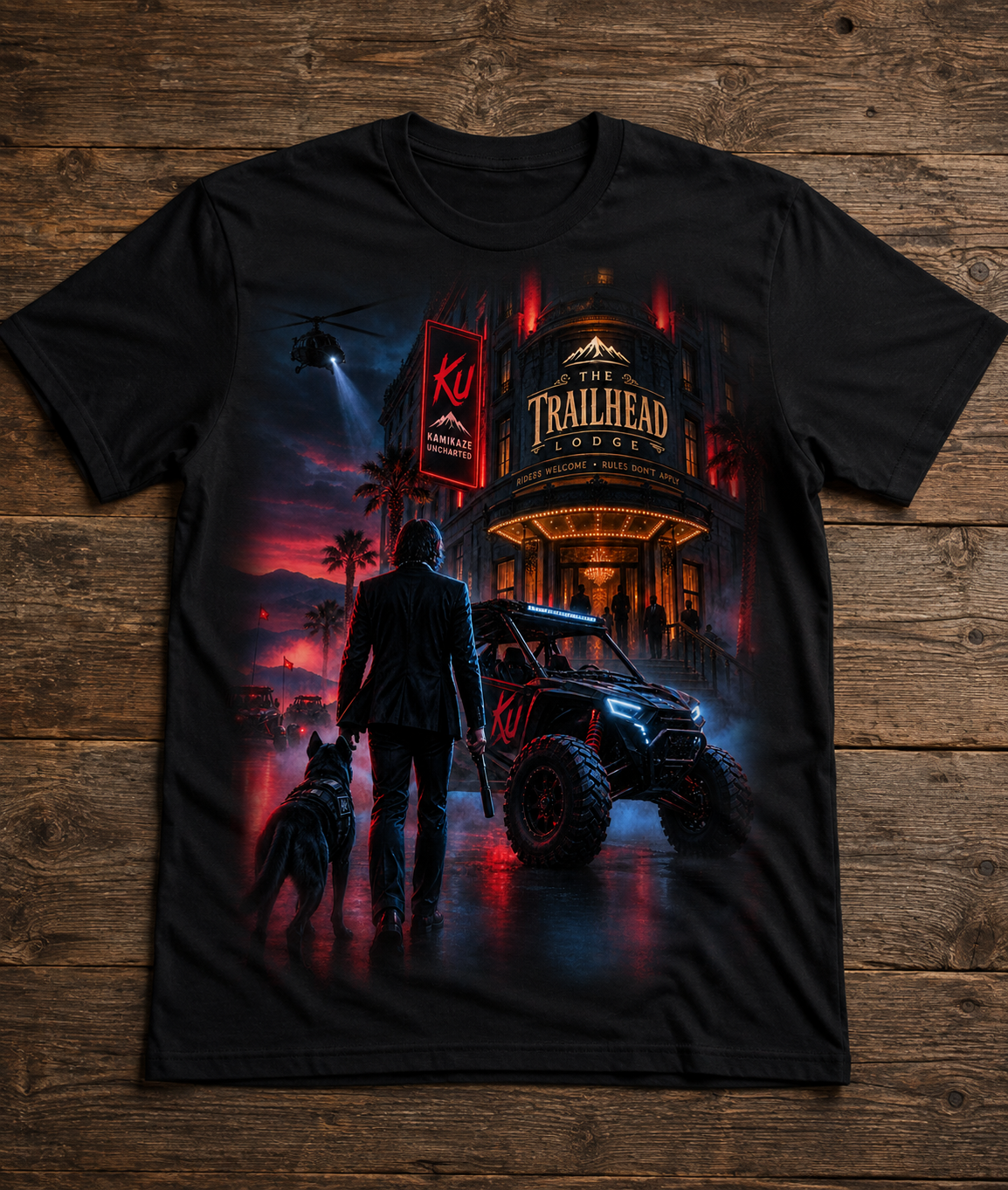 Babayaga Trailhead Lodge Tee