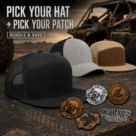 Patch It Your Way — Hat + Patch Bundle
