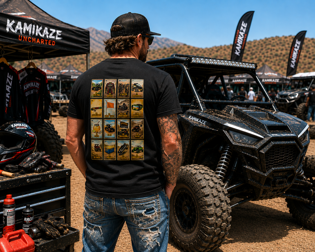 Uncharted Off-Road Lotería Tee
