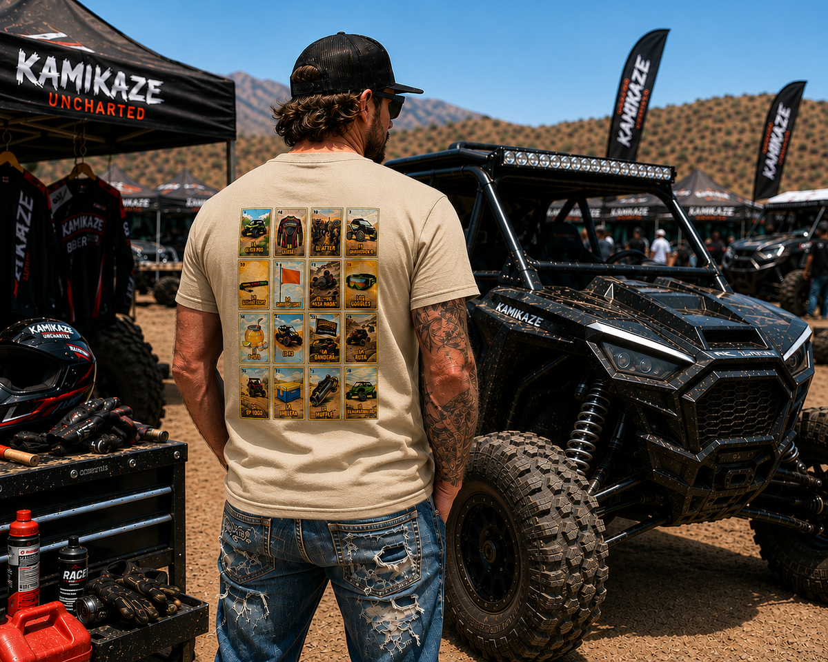 Uncharted Off-Road Lotería Tee