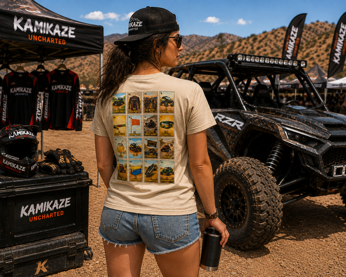 Uncharted Off-Road Lotería Tee